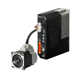 AiSA-60LA  Motor Uzunluğu 103,8mm  2A/Faz, 220W, 60mm Flanş, 2-faz kapalı çevrim, Bipolar Sabit Akım Sürücülü  Step Motor Seti